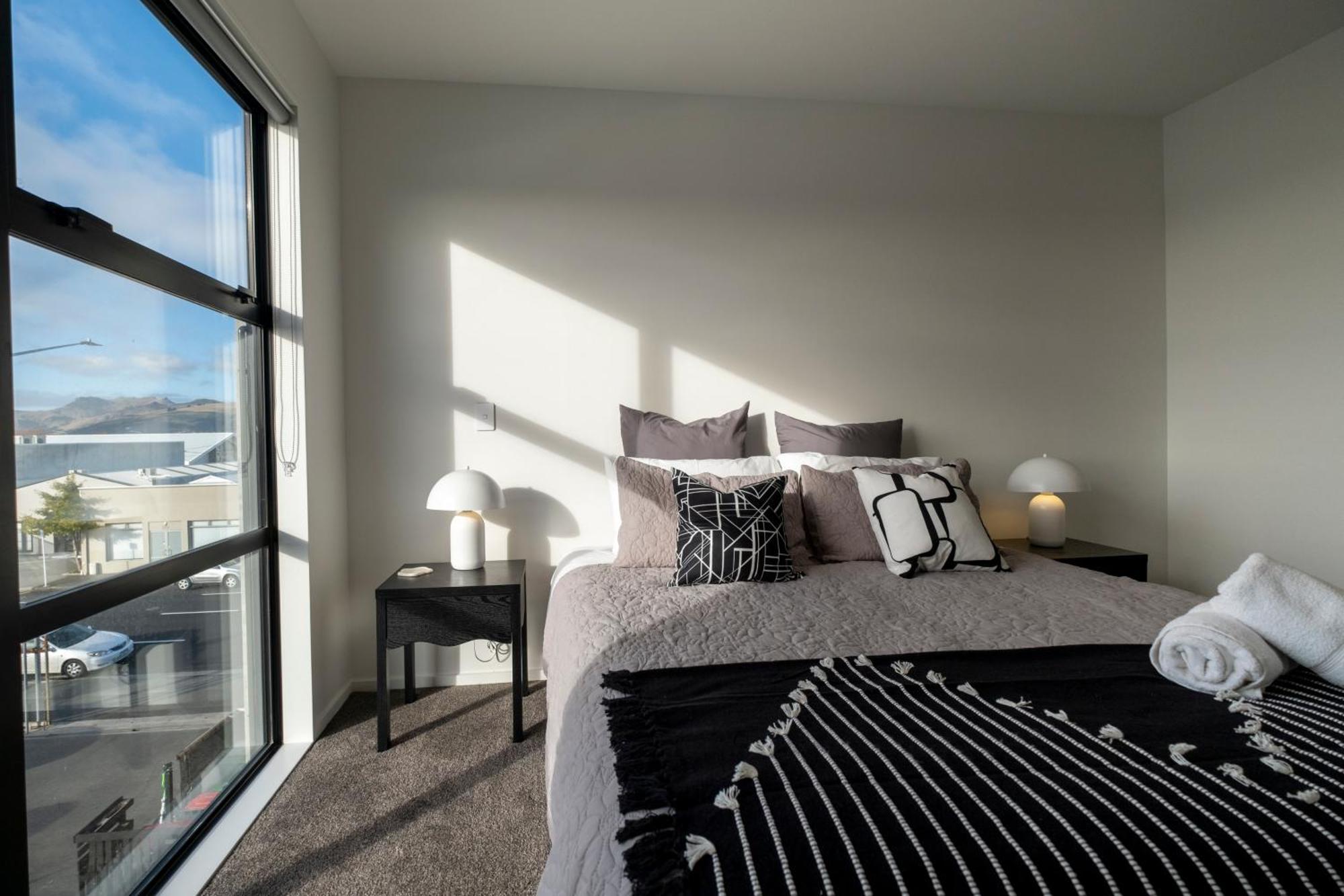 כרייסטצ'רץ' Luxury 2 Bed Townhome In Cbd מראה חיצוני תמונה